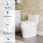 Toilette allongée une pièce ADA Comfort