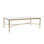 Bonnifait Antique Gold Rectangular Coffee Table