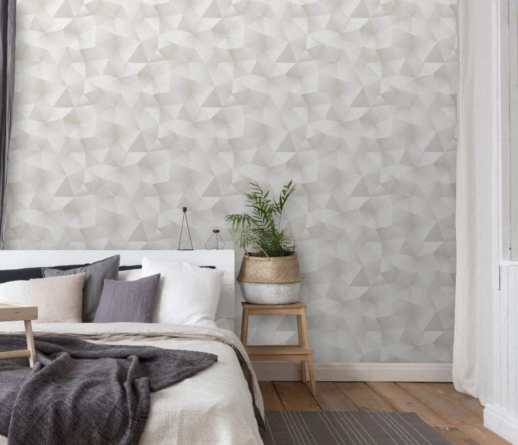 33' L x 21" W Textured Wallpaper Roll Latitude Run® 