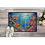 Paillasson corail et poisson-112746488
