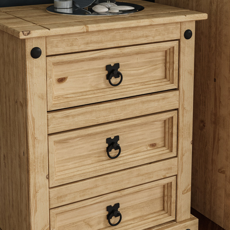 Harold Solid Wood Piece Bedroom Set