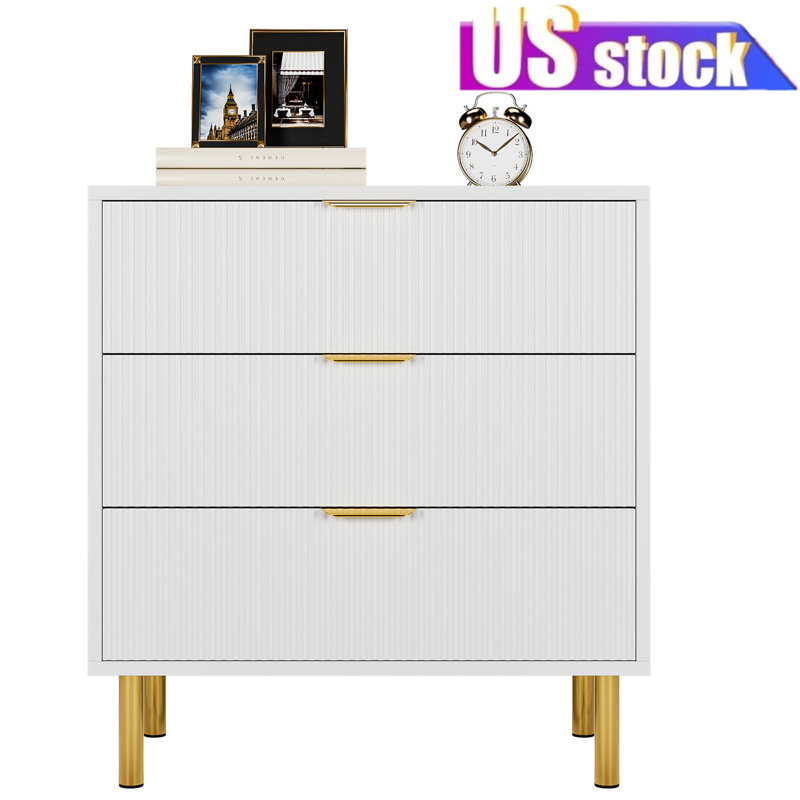 28'' W Nightstand, White