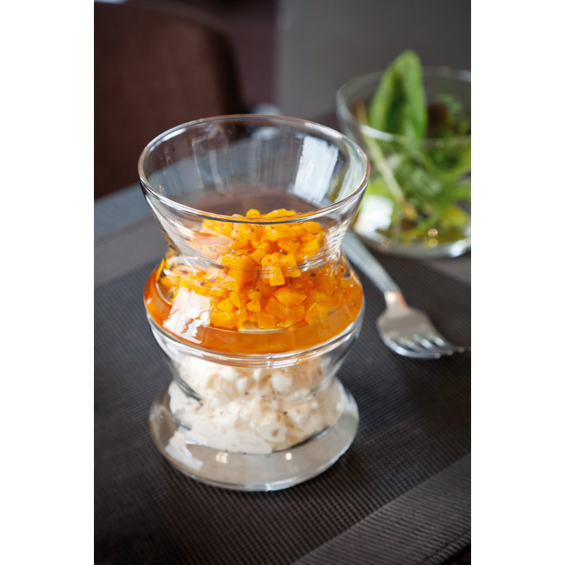 Wrought Studio™ Halstad Glass Condiment Server