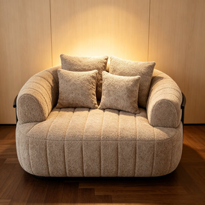 Chaise longue surdimensionnée de 64 po