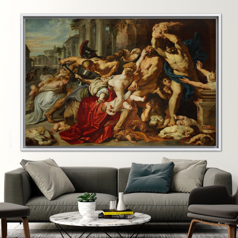 1 Piece Wall Art on Canvas, 25 cm H x 35 cm W, Framed Print without Mat, White