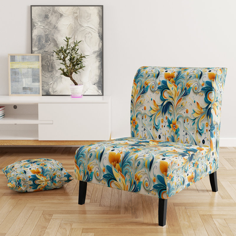 Fauteuil de chambre Contemporary Harmony Paisley - Velours