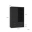 Armoire de rangement haute avec garde-robe-864032005
