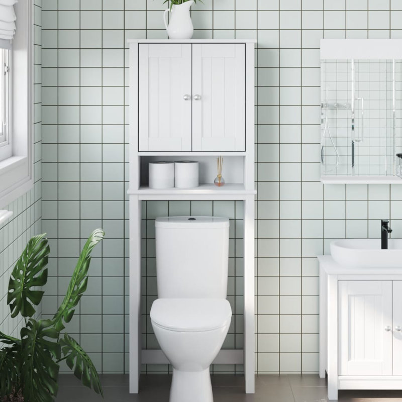 Freestanding Over The Toilet Storage, White