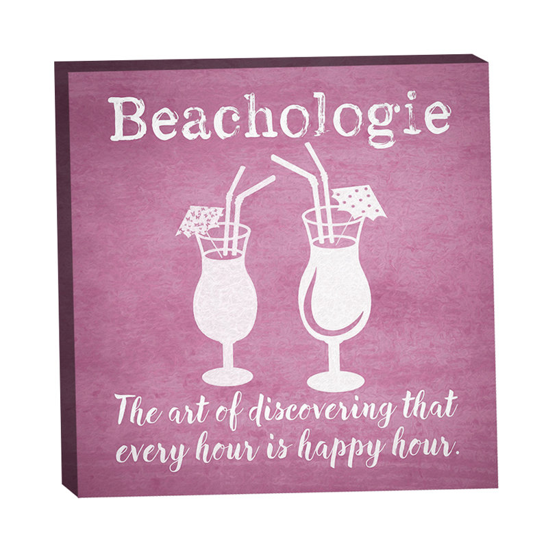 «Beach Hour Happy Hour» peint par Grotto Studios