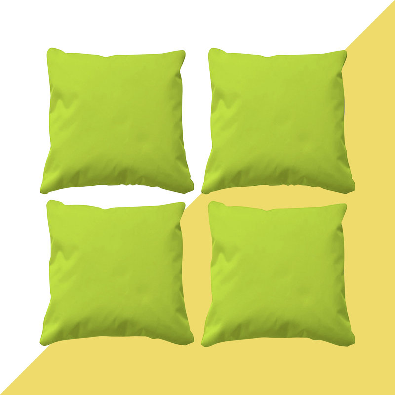 Garden Dining Chair Cushion, Lime