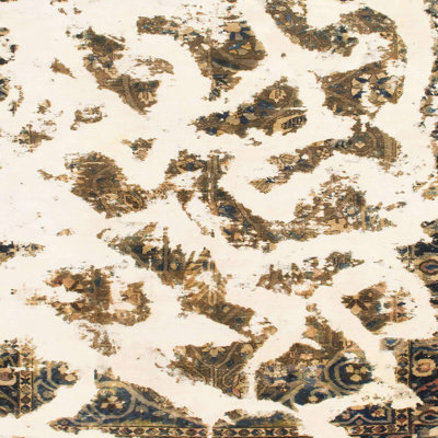 Tapis décoratif multicolore à motif abstrait