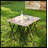 Jaswant 18.9'' Rectangular Folding Table