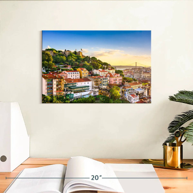 Kavia Lisbon Skyline, 8" H x 12" W