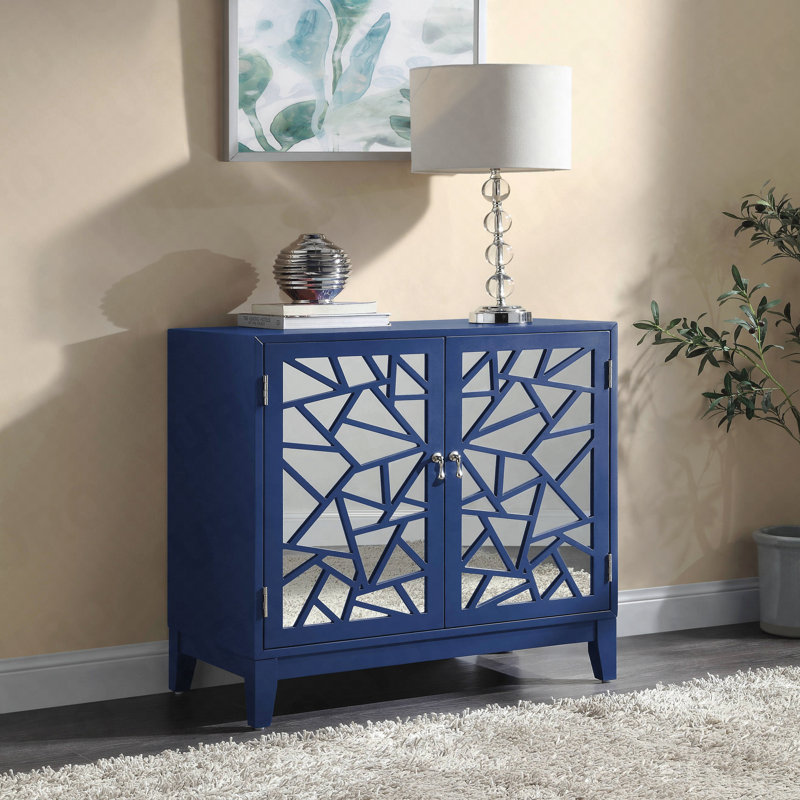 Console Cabinet for Entryway - Blue
