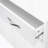 Two Door Side Table-White