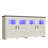 74" LED Farmhouse TV Stand For Tvs Up To 85" With Power Outlets And Adjustable Shelves-163533590-149277936