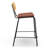 Buda Upholstered Counter Stool with Metal Frame-515288256-515288267-515288268