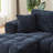Chenille L-Shape Luxury Sectional Oversized Sofa-118377363-118377366