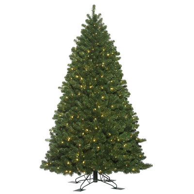 Oregon Fir 5.5' Lighted Fir Christmas Tree