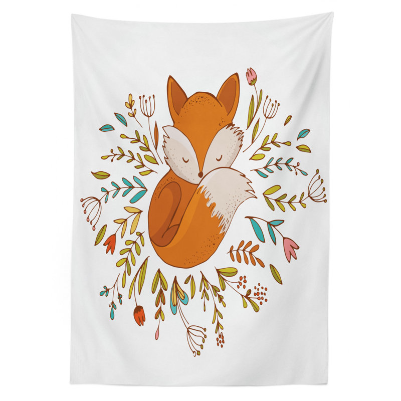Cartoon Tablecloth, 84" x 60"