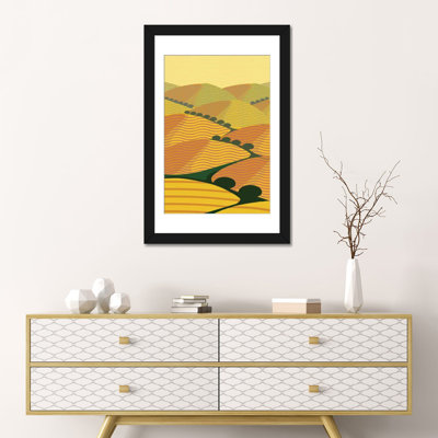 « summer hills », reproduction d’impression sur toile