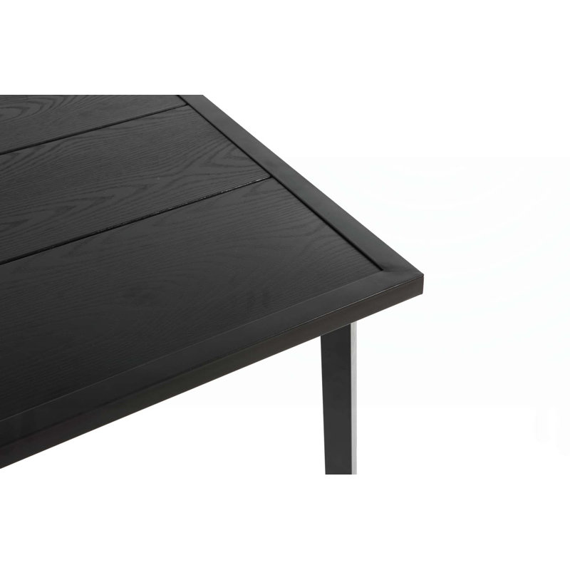 Ensemble repas d'extérieur en osier pour 4 personnes avec chaises confortables et table durable