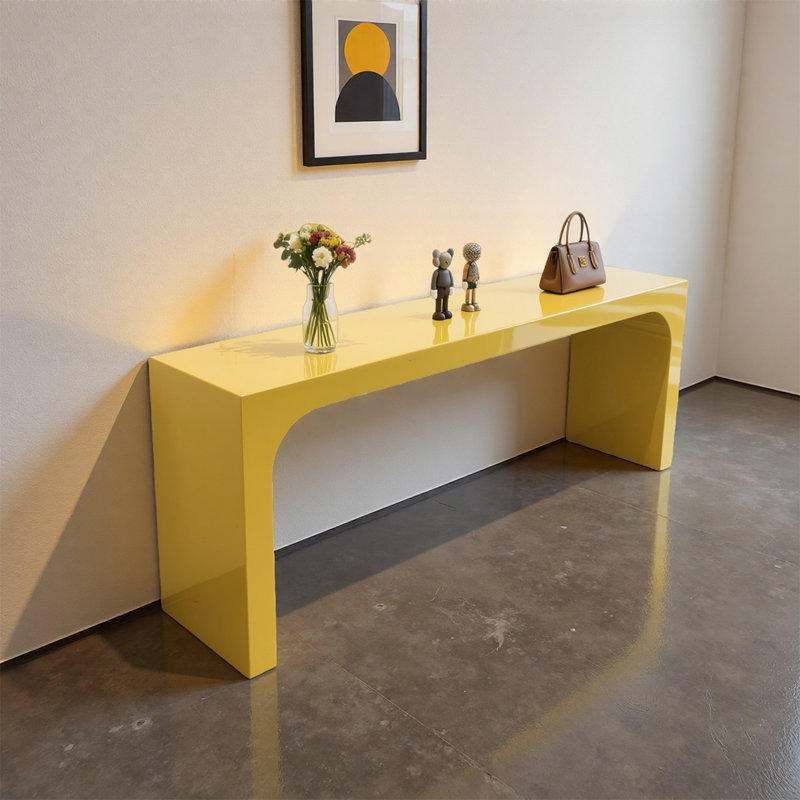 Table de présentation Yellow Arch, H 29,53 po x l 59,06 po x P 23,62 po