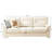 Spacious Modern Sofas, Snowfleece Fabric, Elegant Design For Home & Office