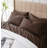 Southshore Fine Linens Vilano Springs Extra Deep Pocket 6-Piece Sheet Set, Ultra Soft Double-Brushed 110 GSM Microfiber Bedding, 21-Inch Deep Pocket, 4 Pillowcases, Queen, Black-86340224-86340213