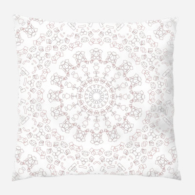 Coussin kaléidoscope