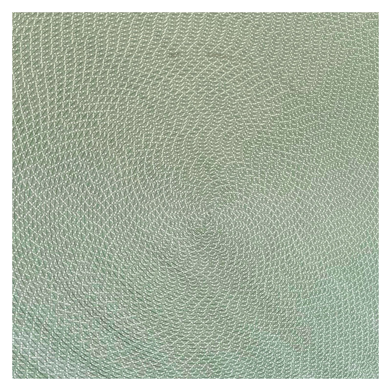 Tapis tressé à la main lime Rogalski, 96 po x 132 po ovale