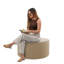 Repose-pieds d'extérieur rond 36 po avec Sunbrella®, H 18 po-113477718