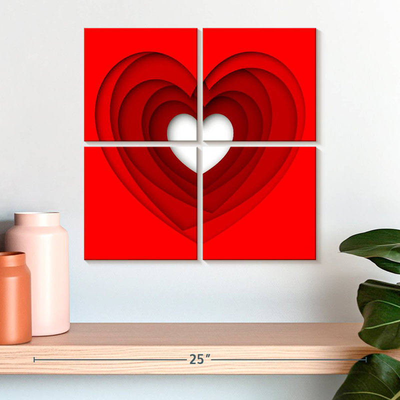 Hardie Heart Layers, H 18 po x l 18 po