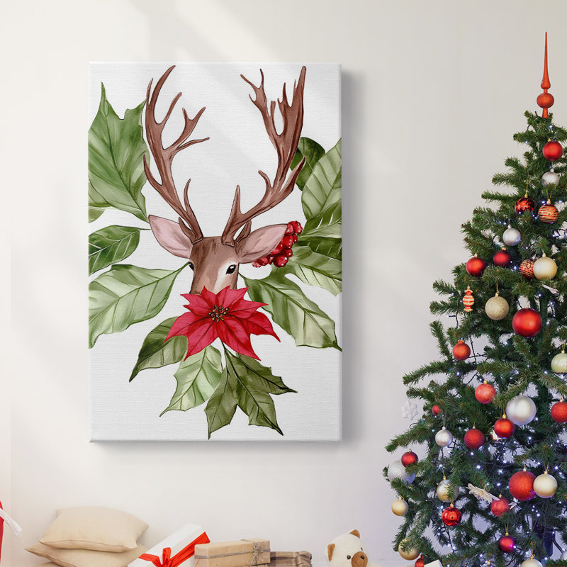 Christmas Holiday Art - Toile tendue avec châssis DCCCL, H 18 po x l 12 po