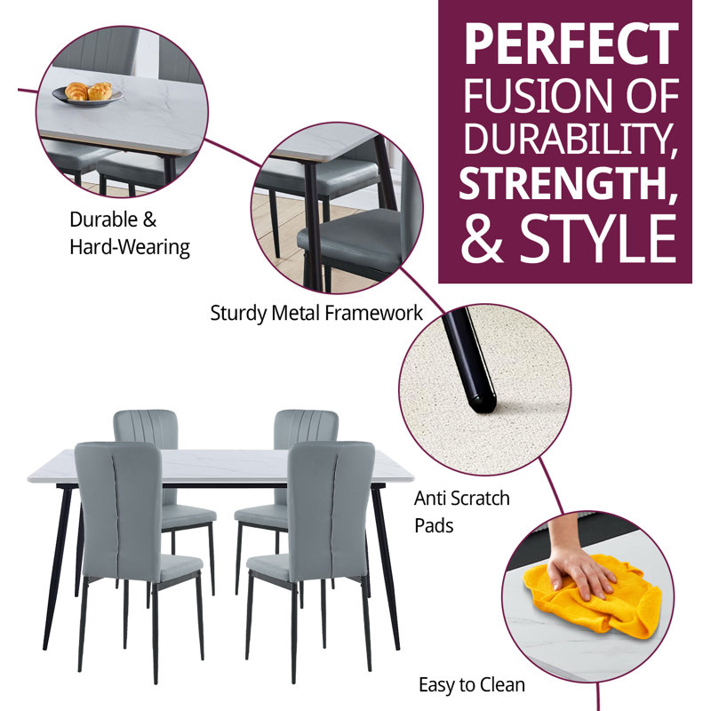 Mose 4 - Person Dining Set