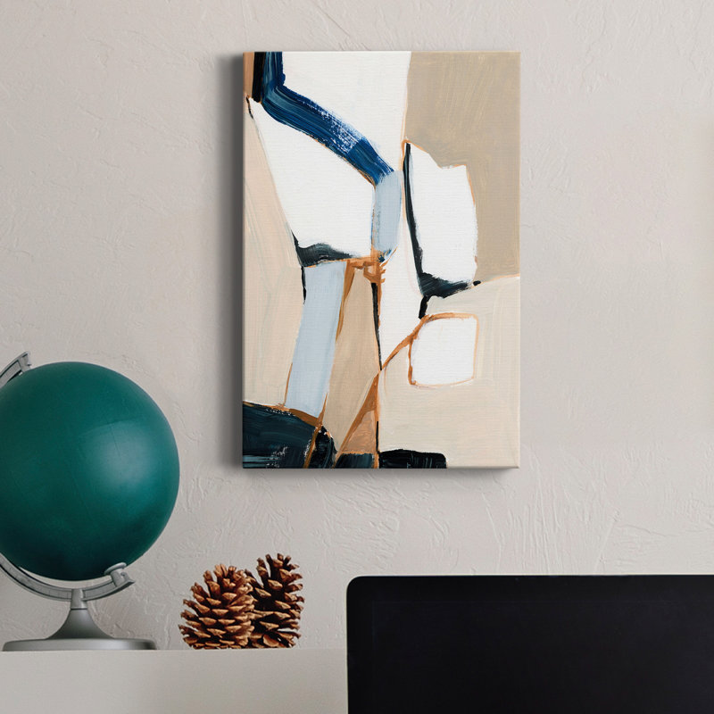 Diagramme I - Wrapped Canvas Print, 60" H x 40" W x 1" D