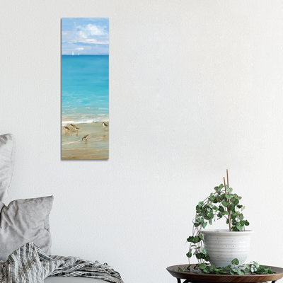 " Brunch On The Beach II " by Sally Swatland Painting Print