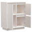 Lloydminster Solid Wood Rectangle Accent Cabinet-770593077