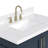 Stafford 37 " W Freestanding Standard Free Standing 1 Single Vanity Bathroom Vanity With White Quartz Top-93359302