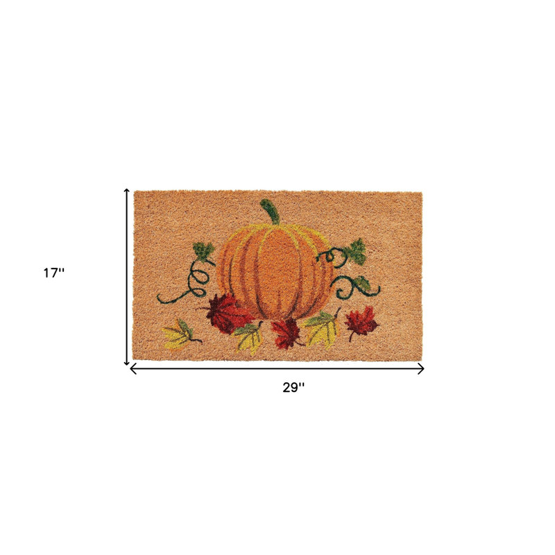 Paillasson 29 po orange