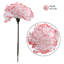 Ensemble de marguerites blanches en soie 7 pouces, ensemble de 100 - marguerites artificielles-677855910