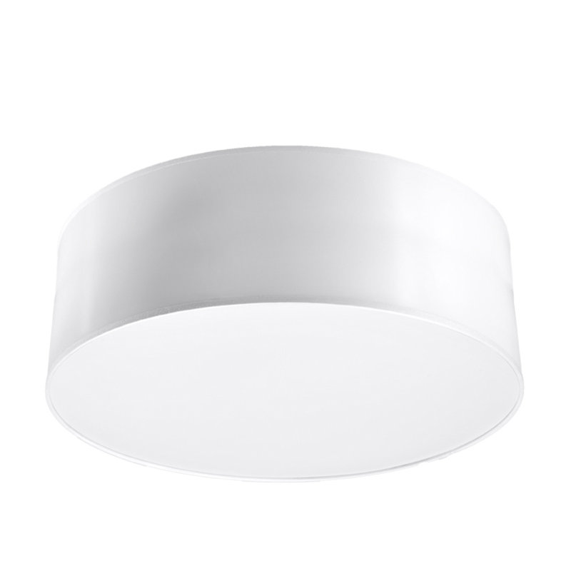 Floreat Flush Mount, 11cm H x 25cm W, White