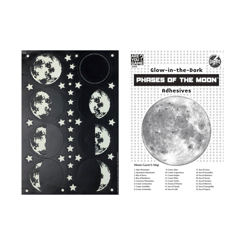 Adhésifs phares de la lune