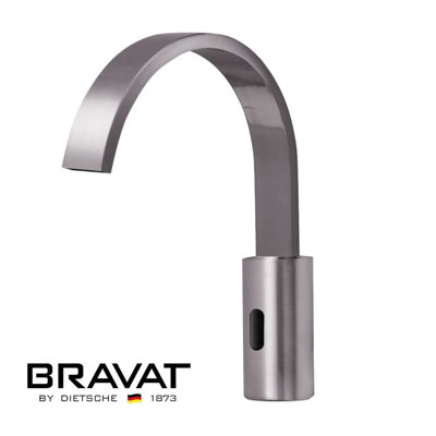 Commercial Brushed Nickel Touchless Automatic Sensor Faucet