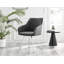Eubanks White Marble Effect Melamine Round 80cm Dining Table And Chairs - 2 Velvet Dining Chairs-87463433