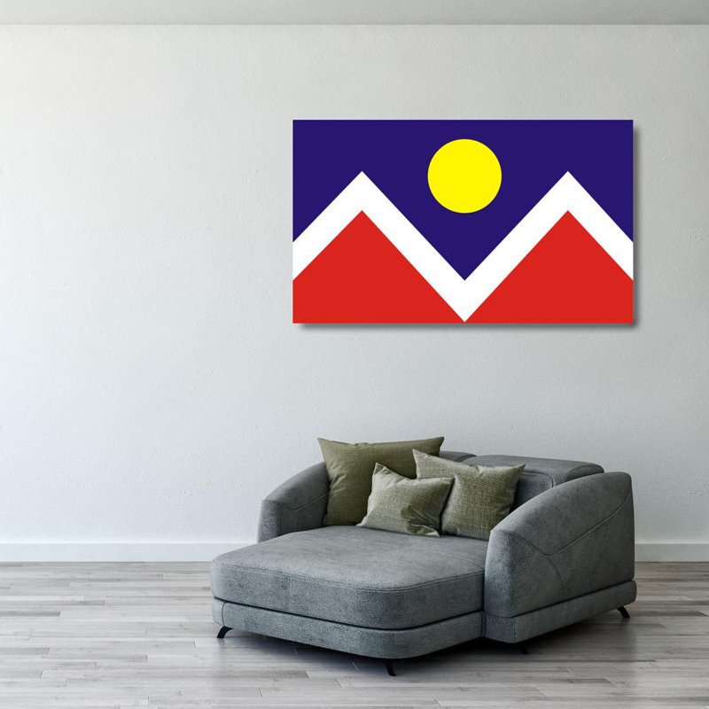 Denver, Colorado, 24" H x 40" W