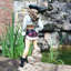 Plastic Garden Statue