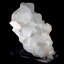 Assiette translucide d'apophyllite douce et de stilbite