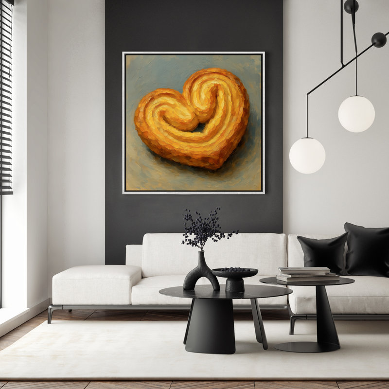 Art mural encadré abstrait rétro antique classique pour chambre à coucher, H 16 po x l 16 po, Blanc