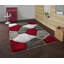 Carolena Geometric Hand Woven Shag Area Rug-333372271